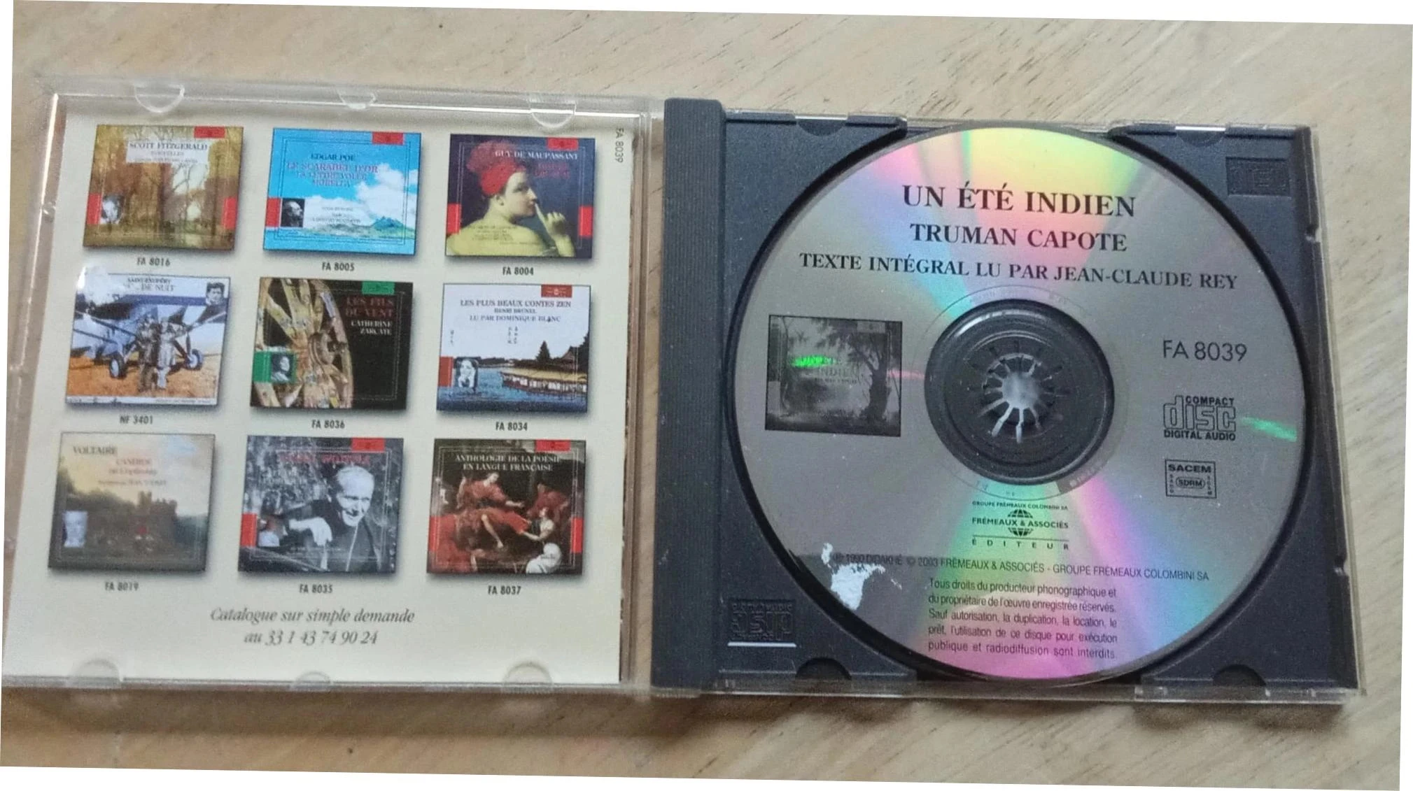 An Indian Summer, by Truman Capote, read by Jean-Claude Rey – photo 2